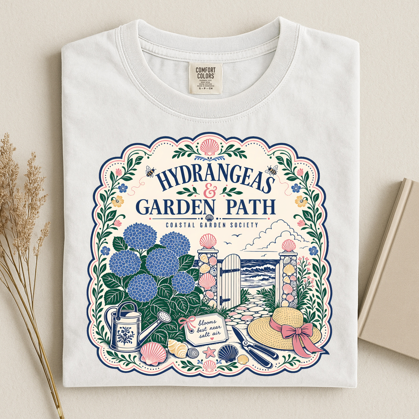 Hydrangeas & Garden Path