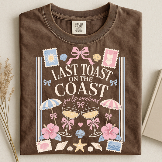 Last Toast on the Coast Graphic Tee