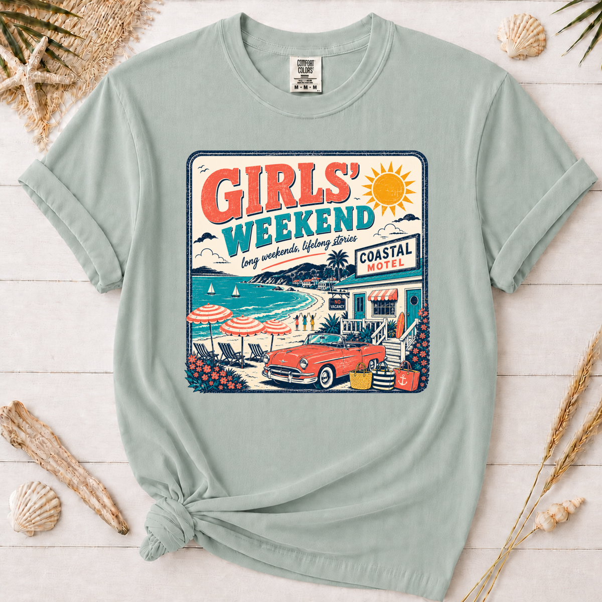 Girls Weekend Beach Trip Graphic Tee