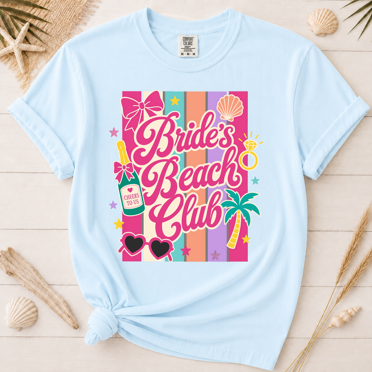 Bride's Beach Club Graphic Tee