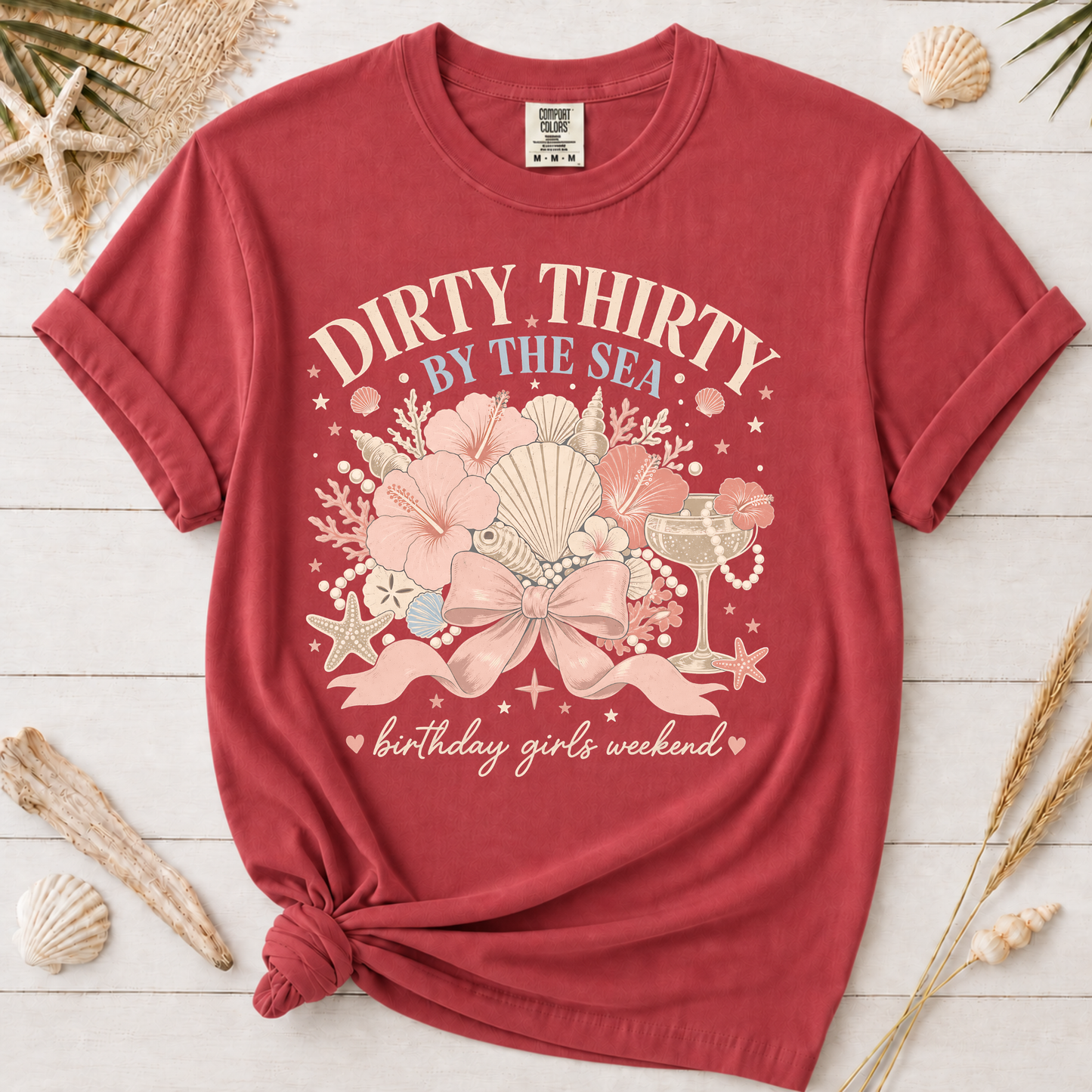 Dirty Thirty by the Sea Graphic Tee