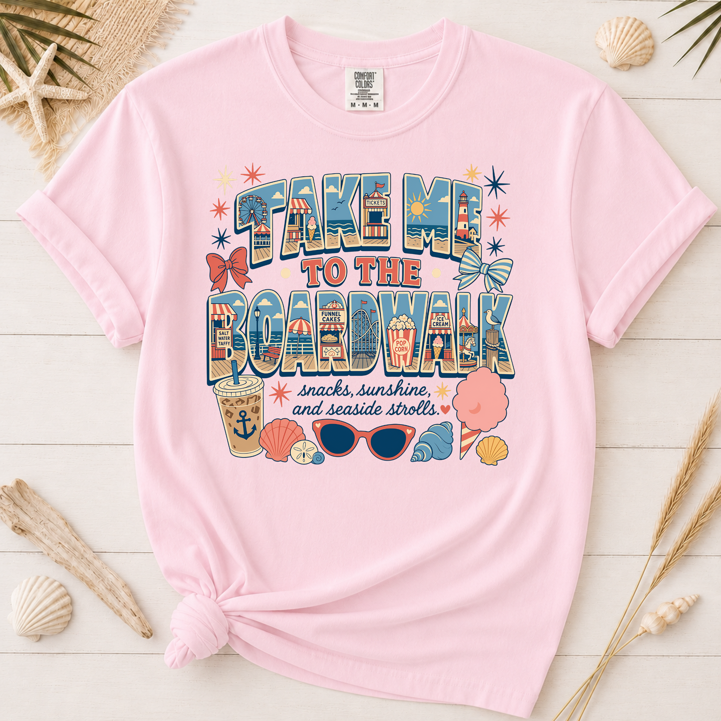 Take Me to the Boardwalk Graphic Tee