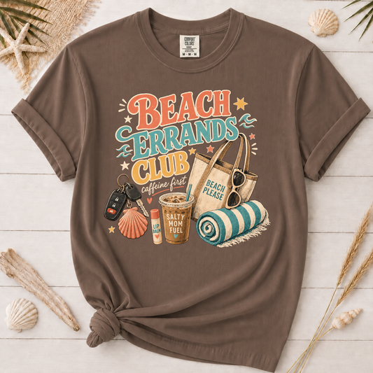Beach Errands Club Graphic Tee
