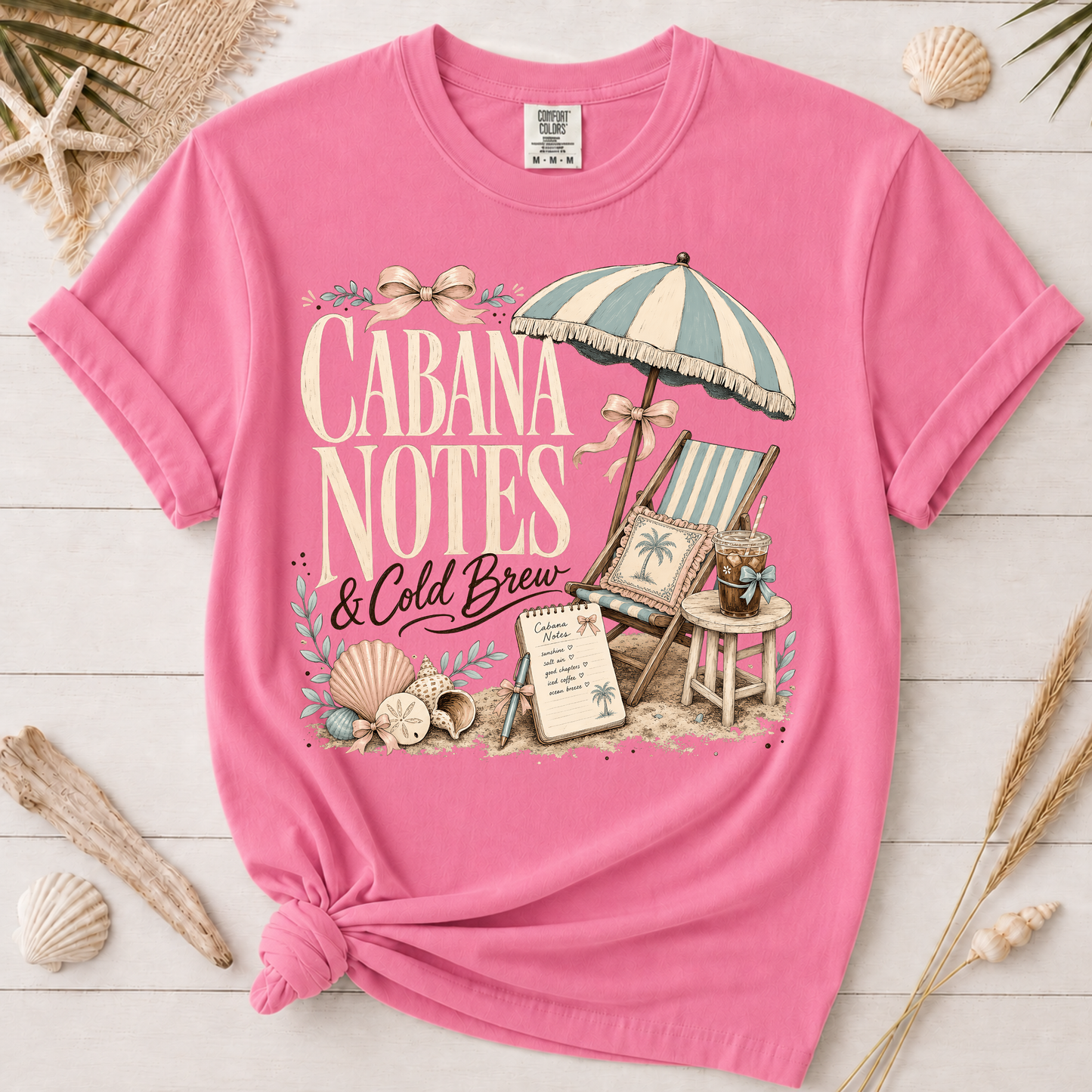 Cabana Notes & Cold Brew Graphic Tee