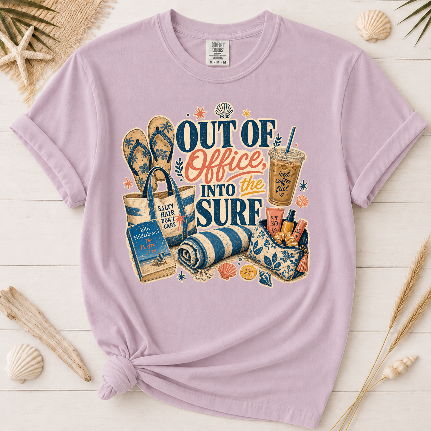 Out of Office, Into the Surf Graphic Tee
