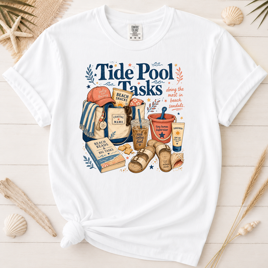 Tide Pool Tasks Graphic Tee