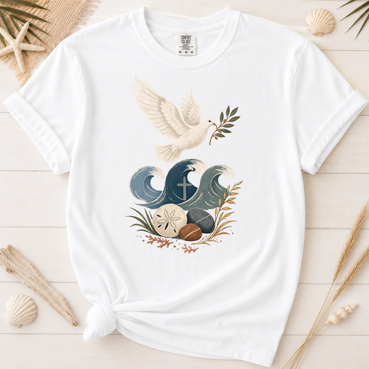 Coastal Dove Faith Graphic Tee