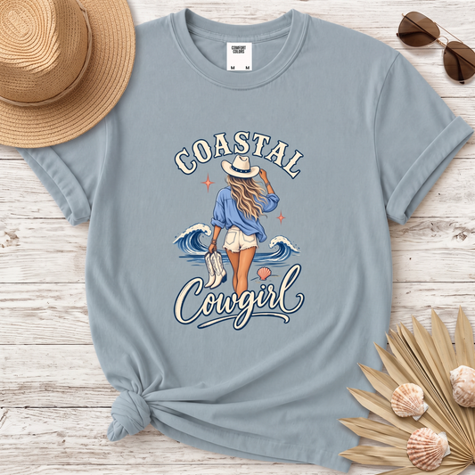 Coastal Cowgirl Era Western Beach Graphic Tee