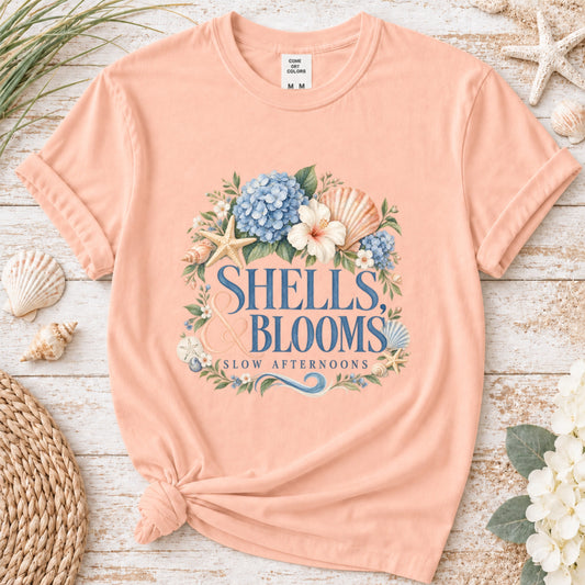 Shells Blooms & Slow Afternoons Graphic Tee