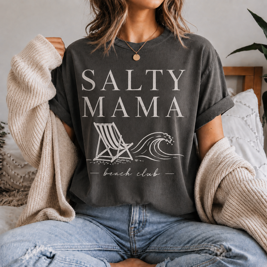 Minimal Salty Mama Graphic Tee