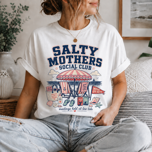 Salty Mothers Social Club Graphic Tee