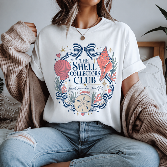 The Shell Collectors Club Seashell Graphic Tee