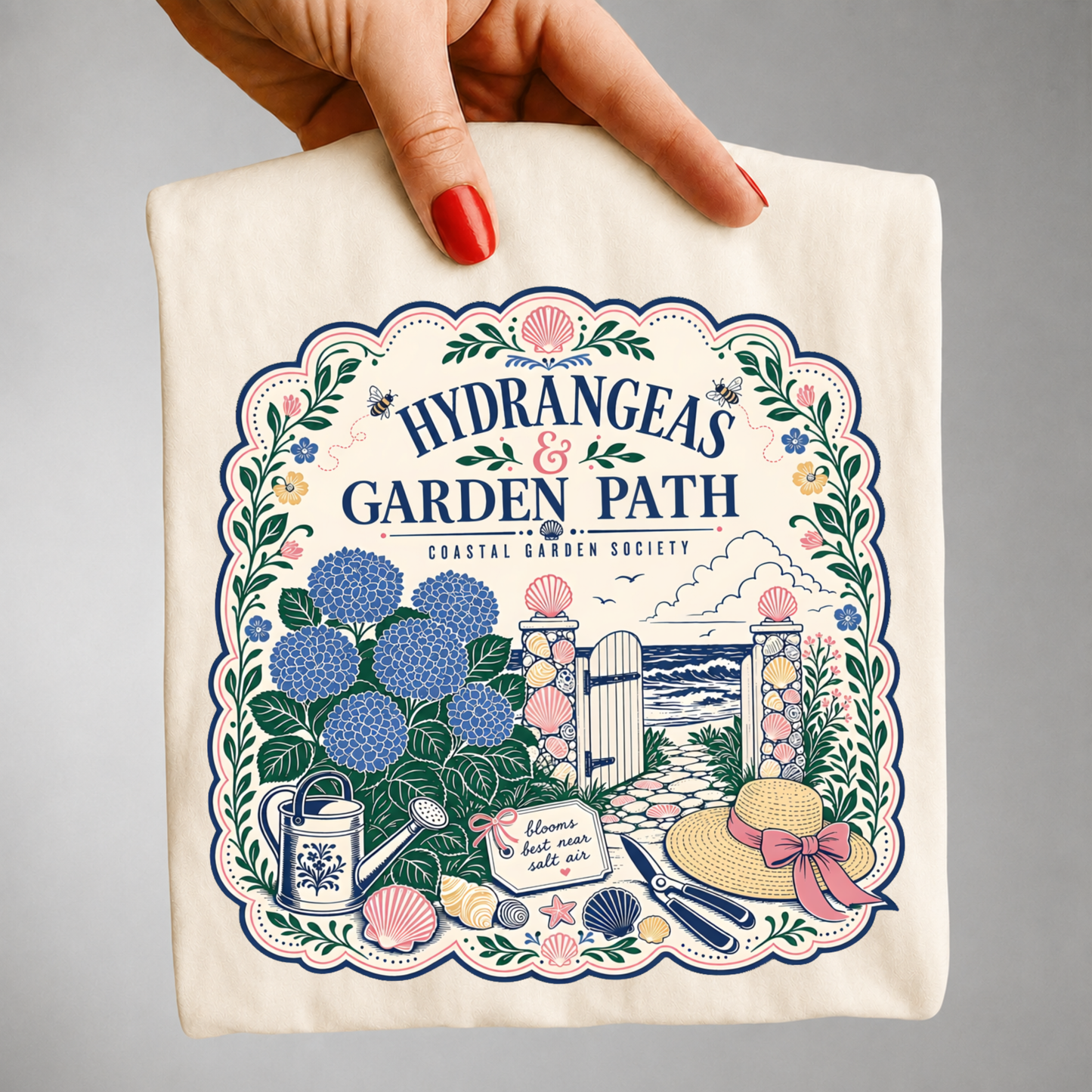 Hydrangeas & Garden Path