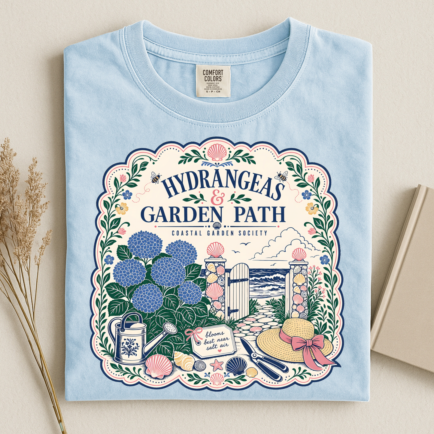 Hydrangeas & Garden Path