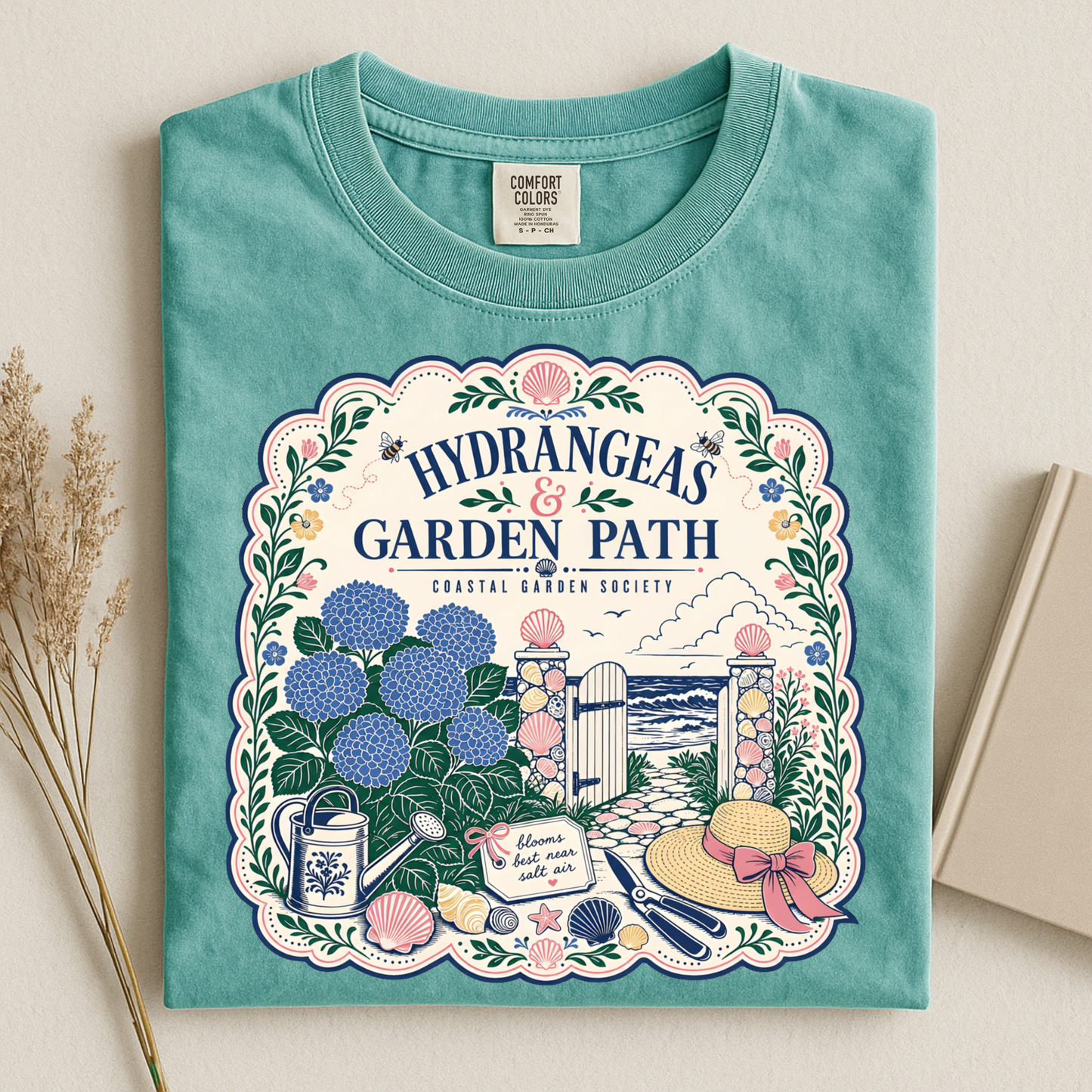 Hydrangeas & Garden Path