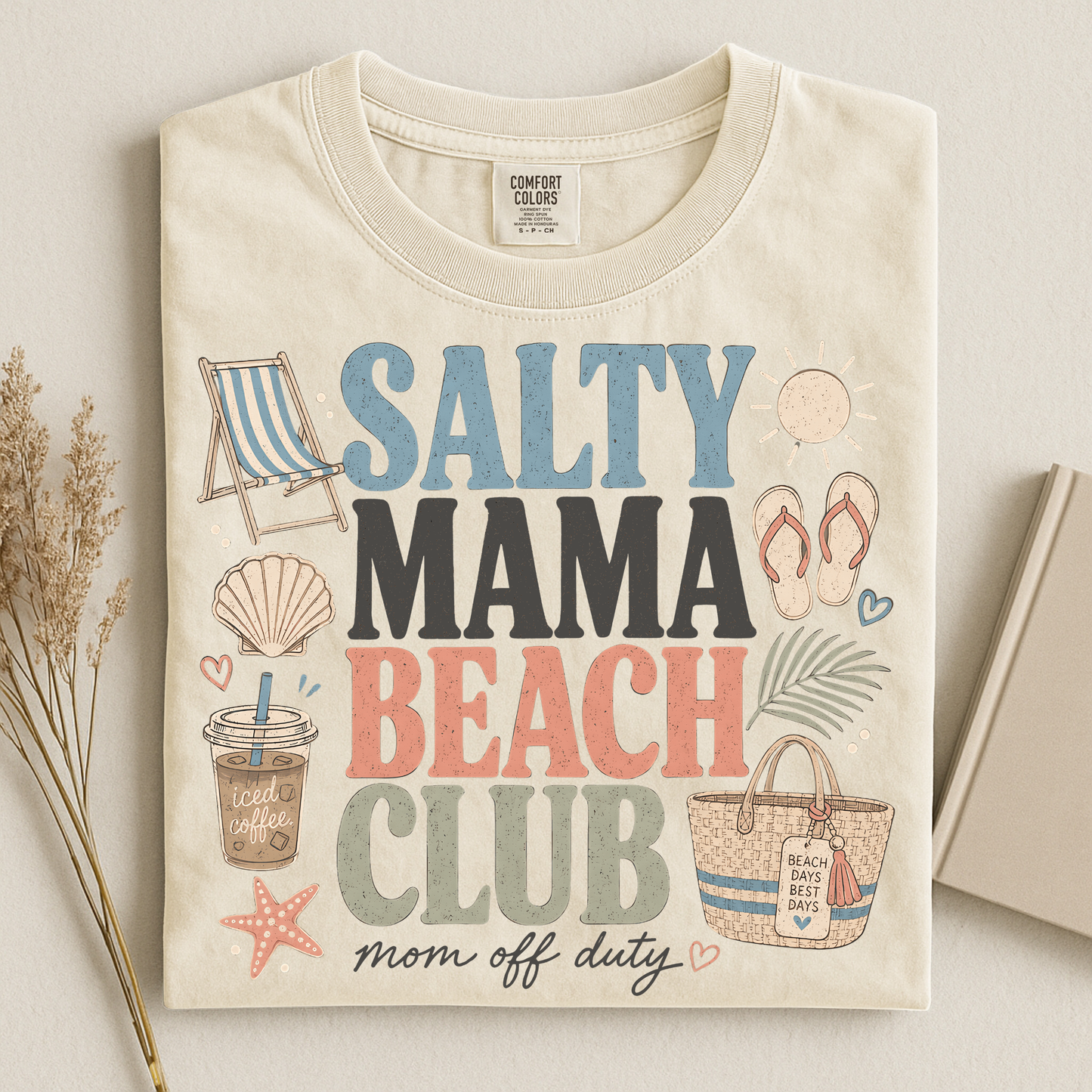 Salty Mama Beach Club Graphic Tee