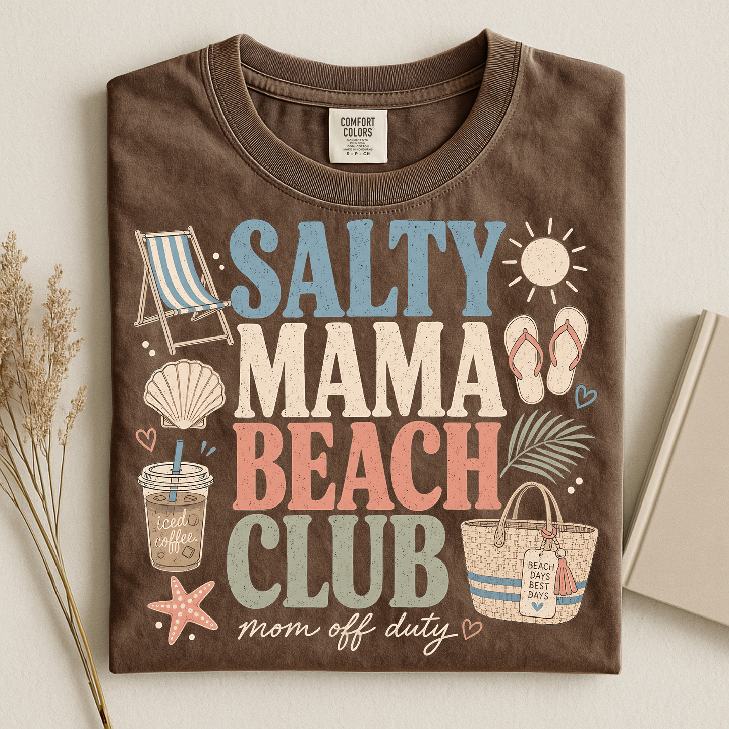 Salty Mama Beach Club Graphic Tee