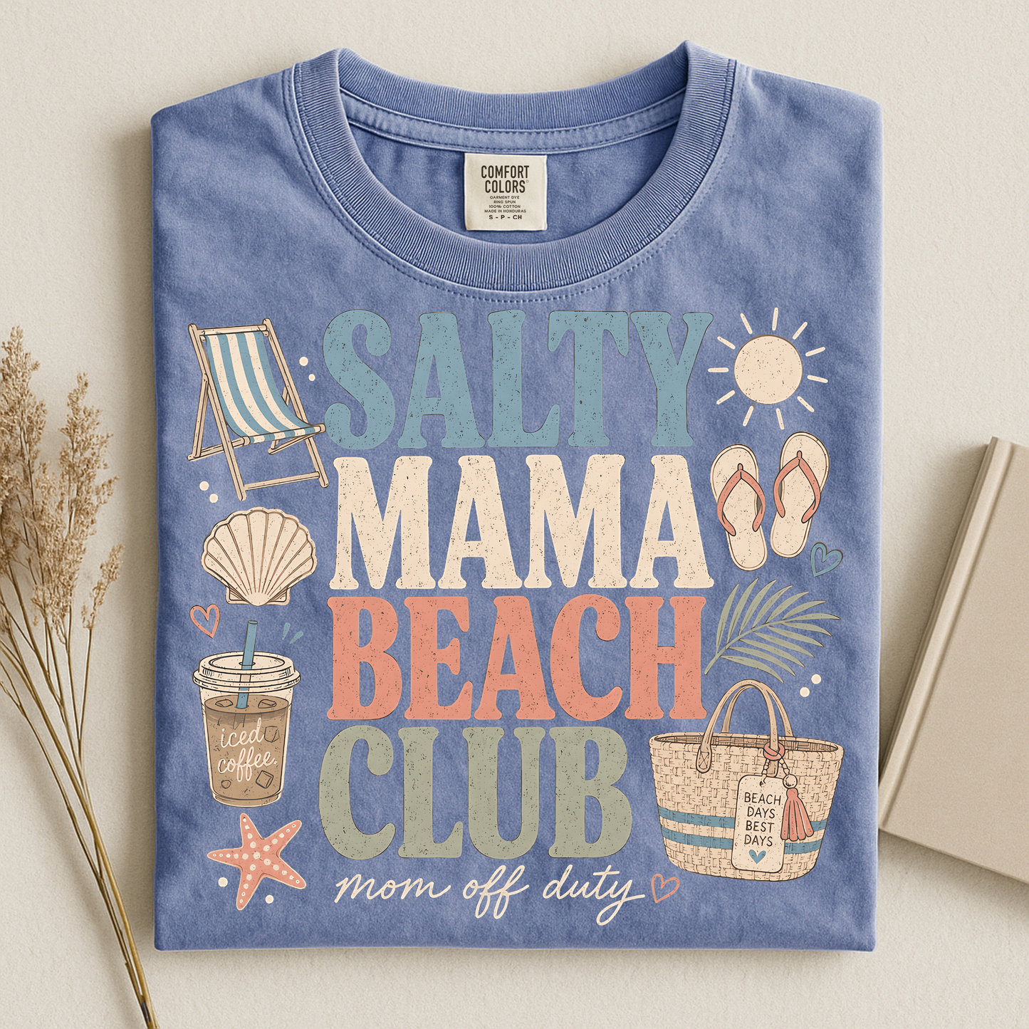 Salty Mama Beach Club Graphic Tee
