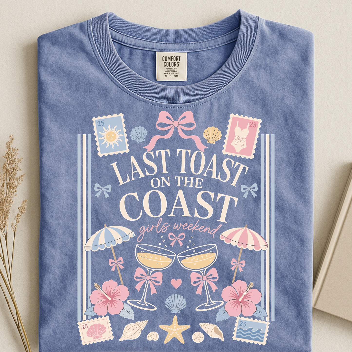 Last Toast on the Coast Graphic Tee