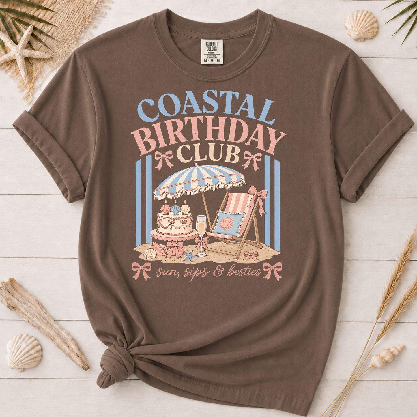 Coastal Birthday Club Graphic Tee
