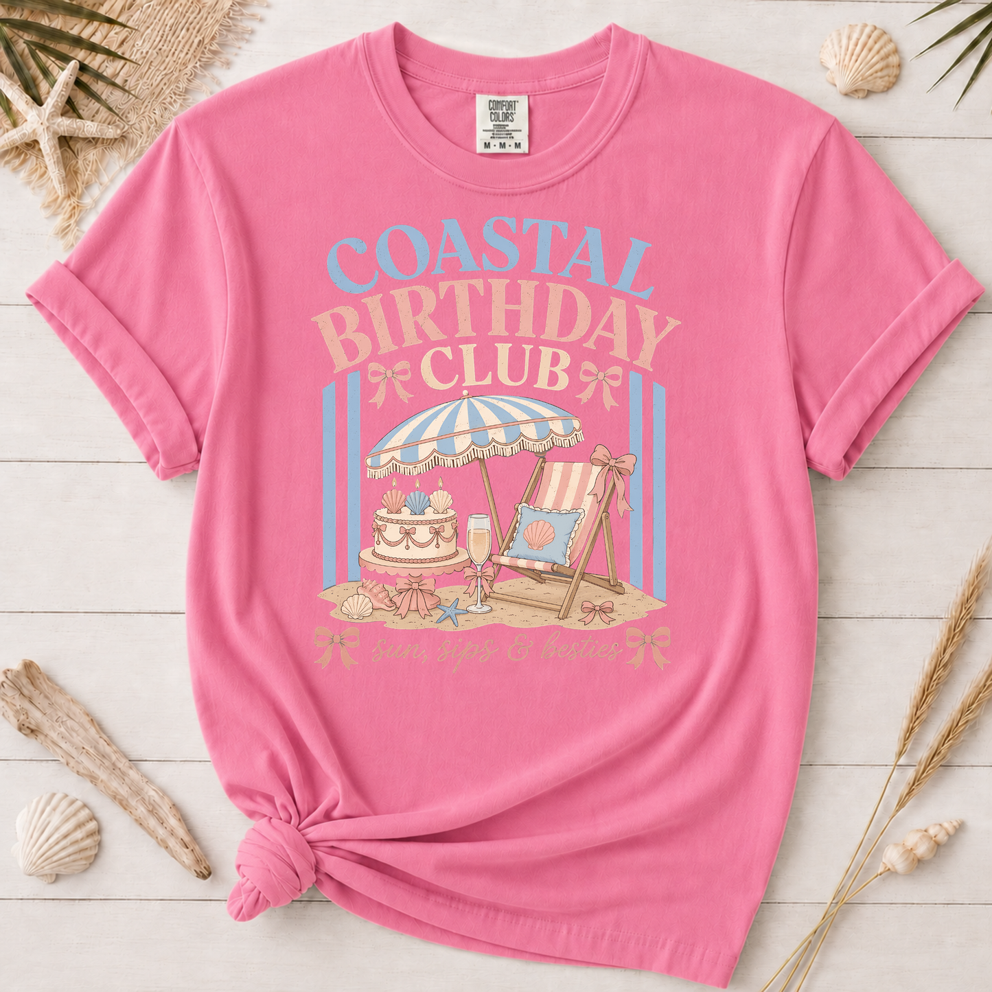 Coastal Birthday Club Graphic Tee