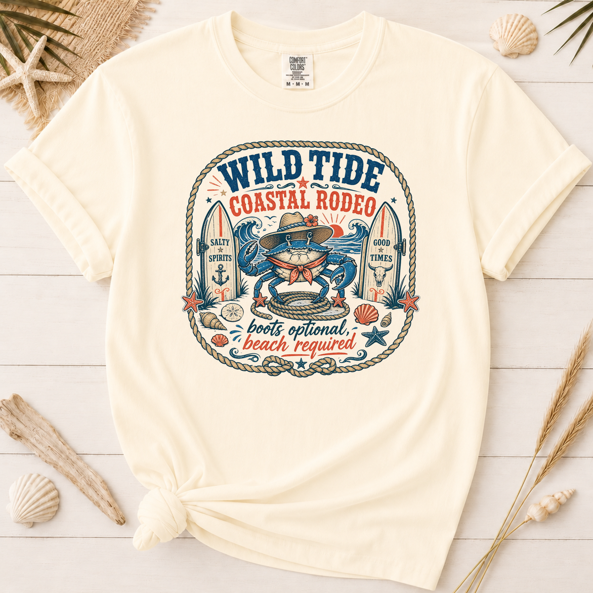 Wild Tide Coastal Rodeo Graphic Tee