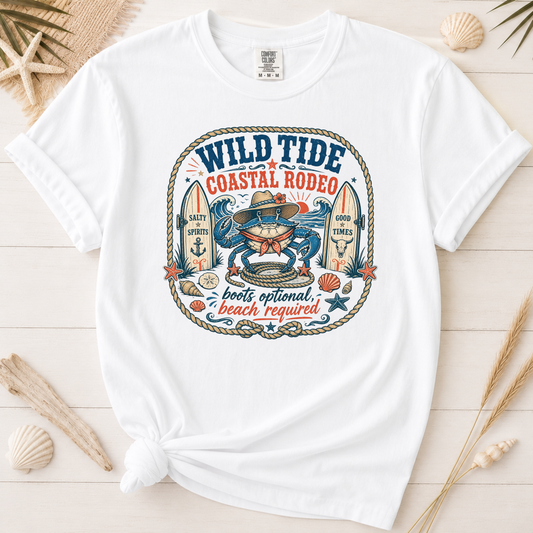 Wild Tide Coastal Rodeo Graphic Tee