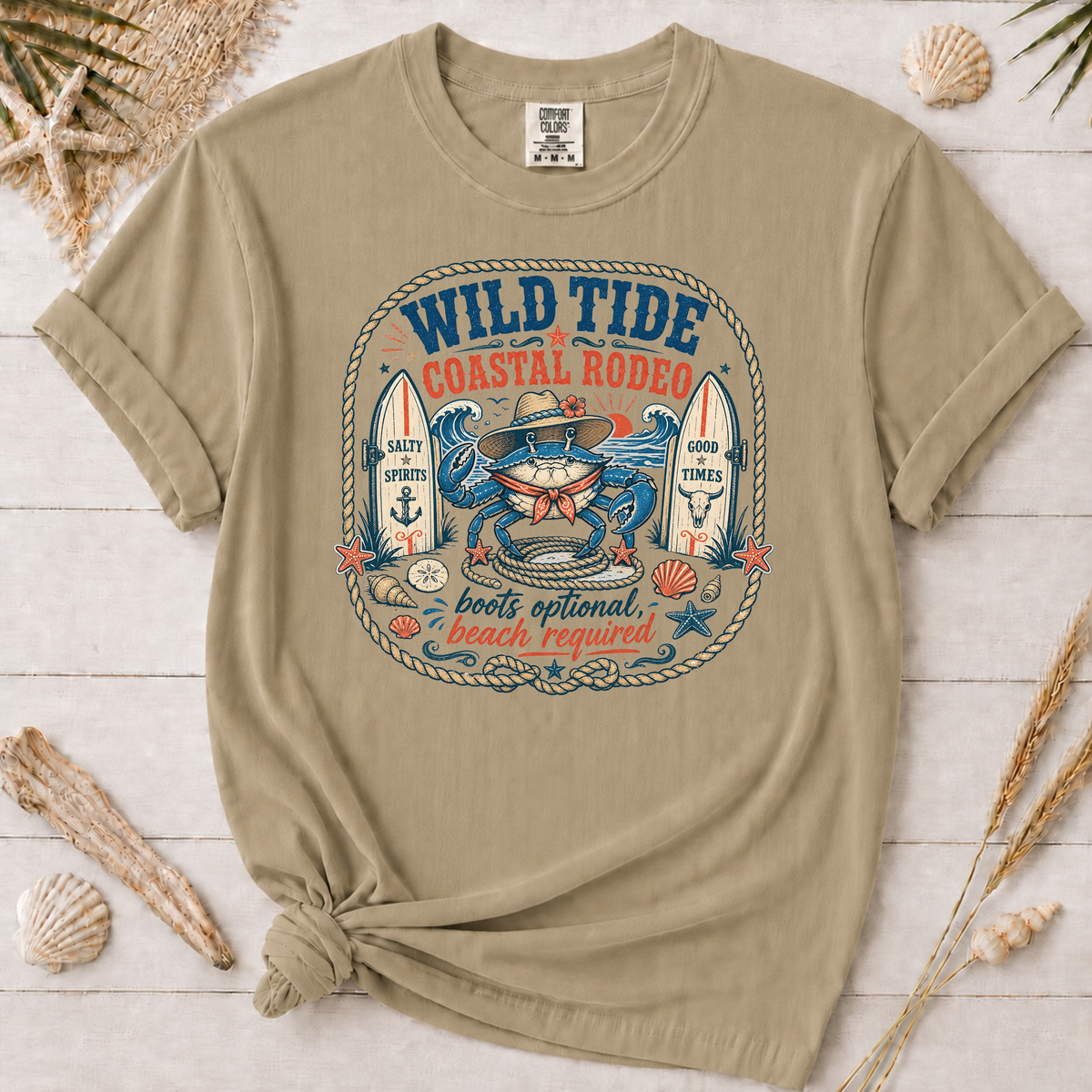 Wild Tide Coastal Rodeo Graphic Tee