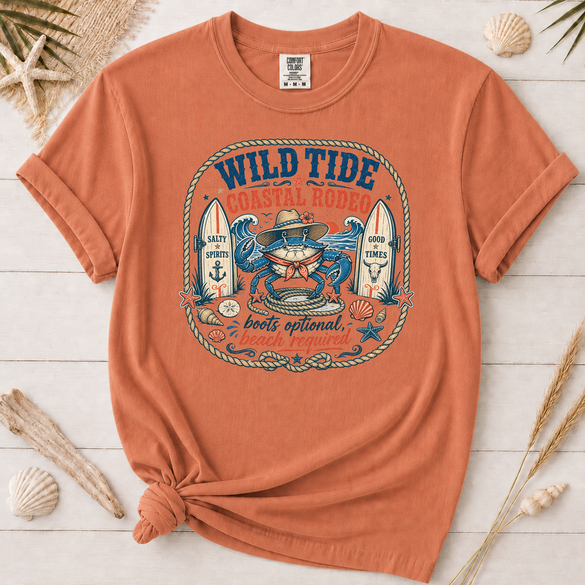 Wild Tide Coastal Rodeo Graphic Tee