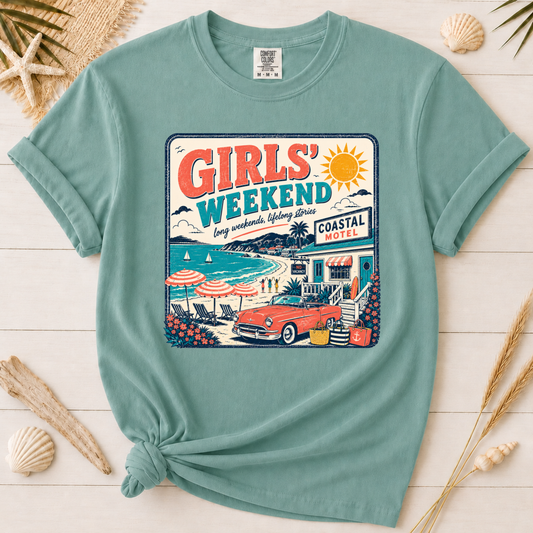 Girls Weekend Beach Trip Graphic Tee