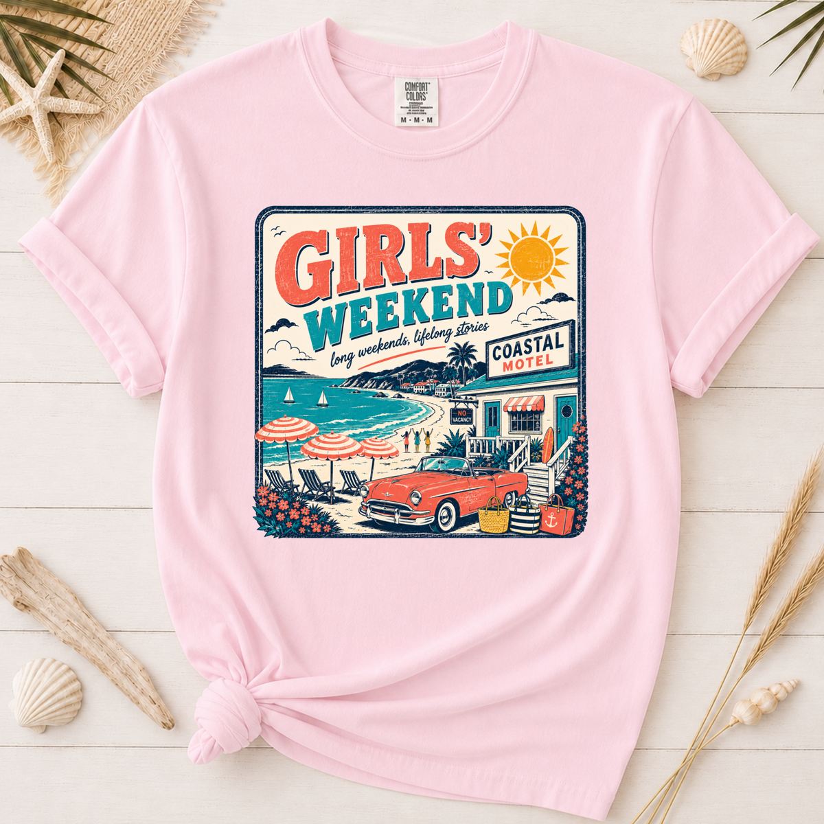 Girls Weekend Beach Trip Graphic Tee