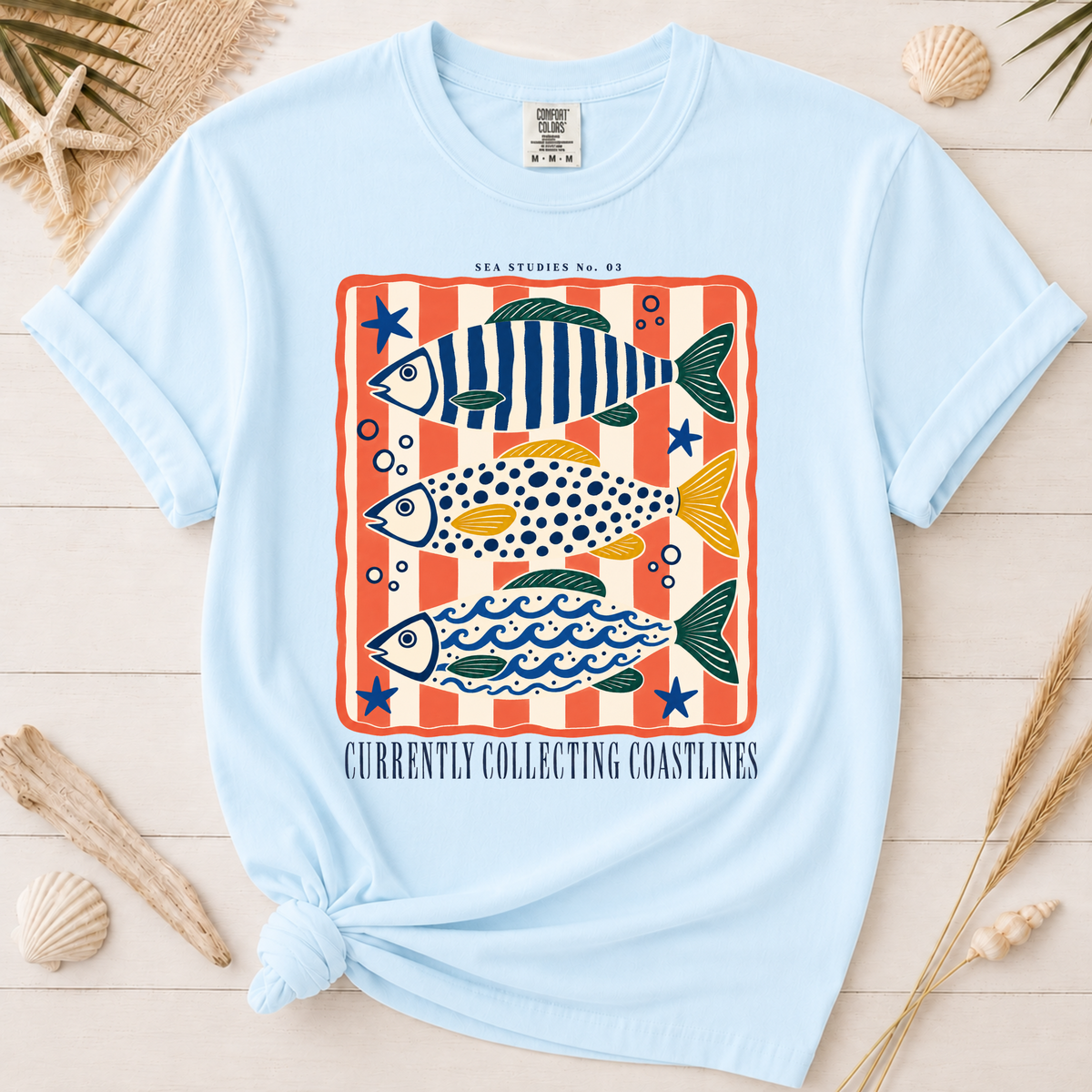 Currently Collecting Coastlines Travel Graphic Tee