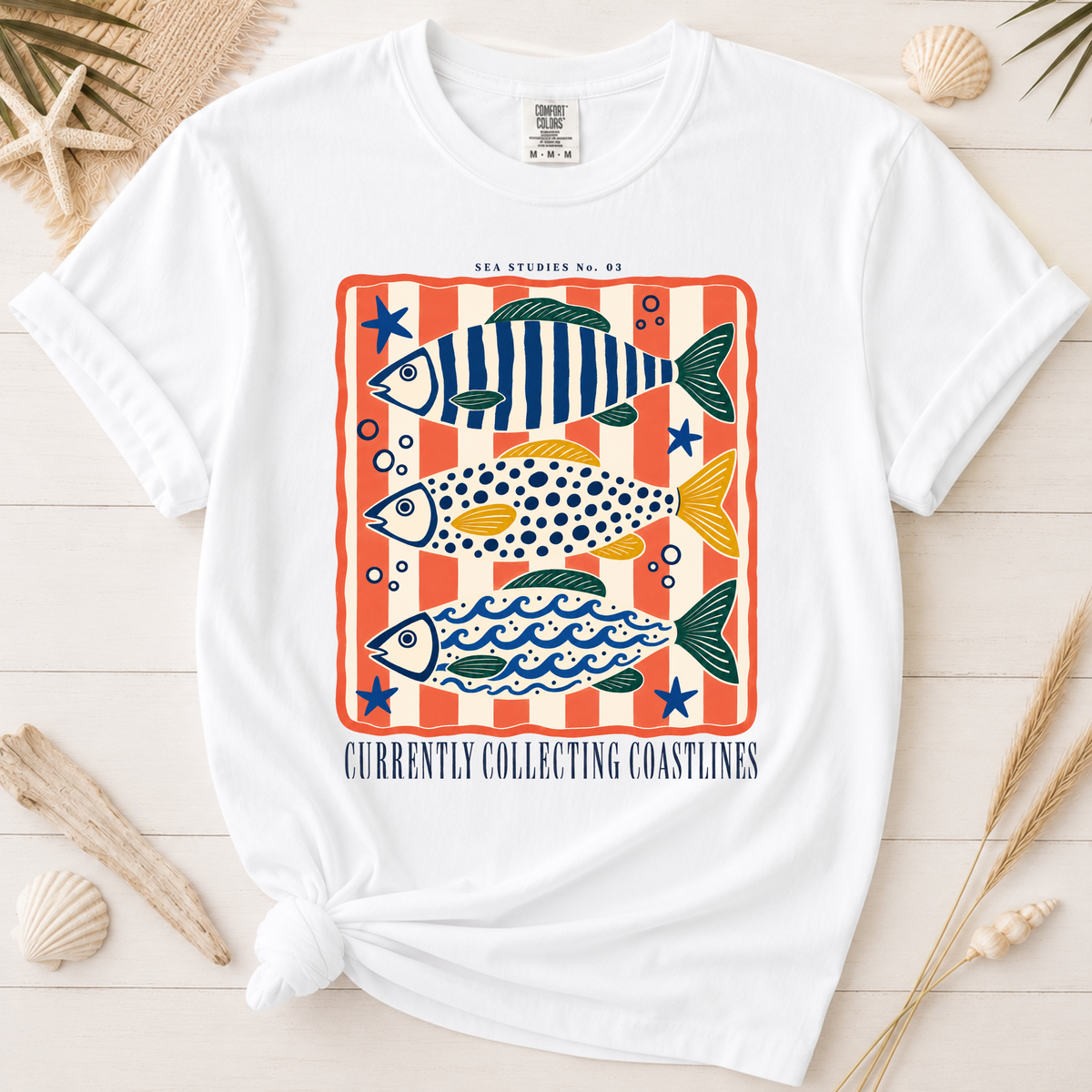 Currently Collecting Coastlines Travel Graphic Tee