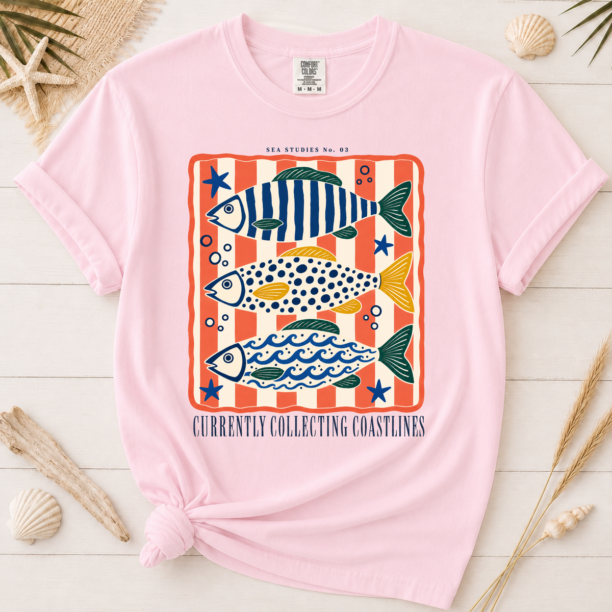 Currently Collecting Coastlines Travel Graphic Tee