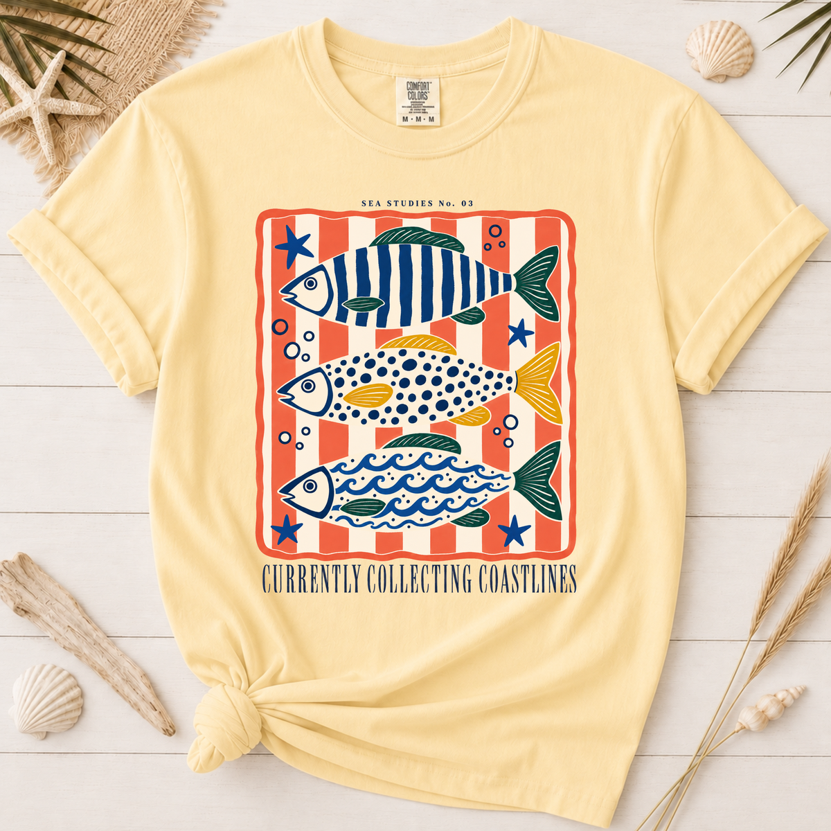 Currently Collecting Coastlines Travel Graphic Tee