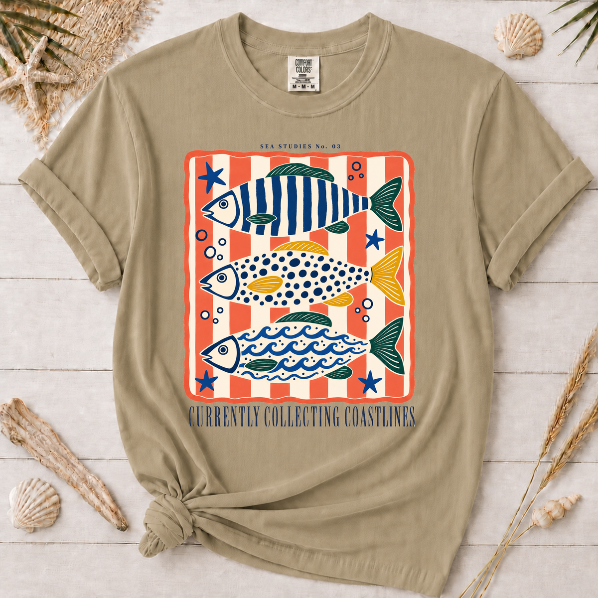 Currently Collecting Coastlines Travel Graphic Tee