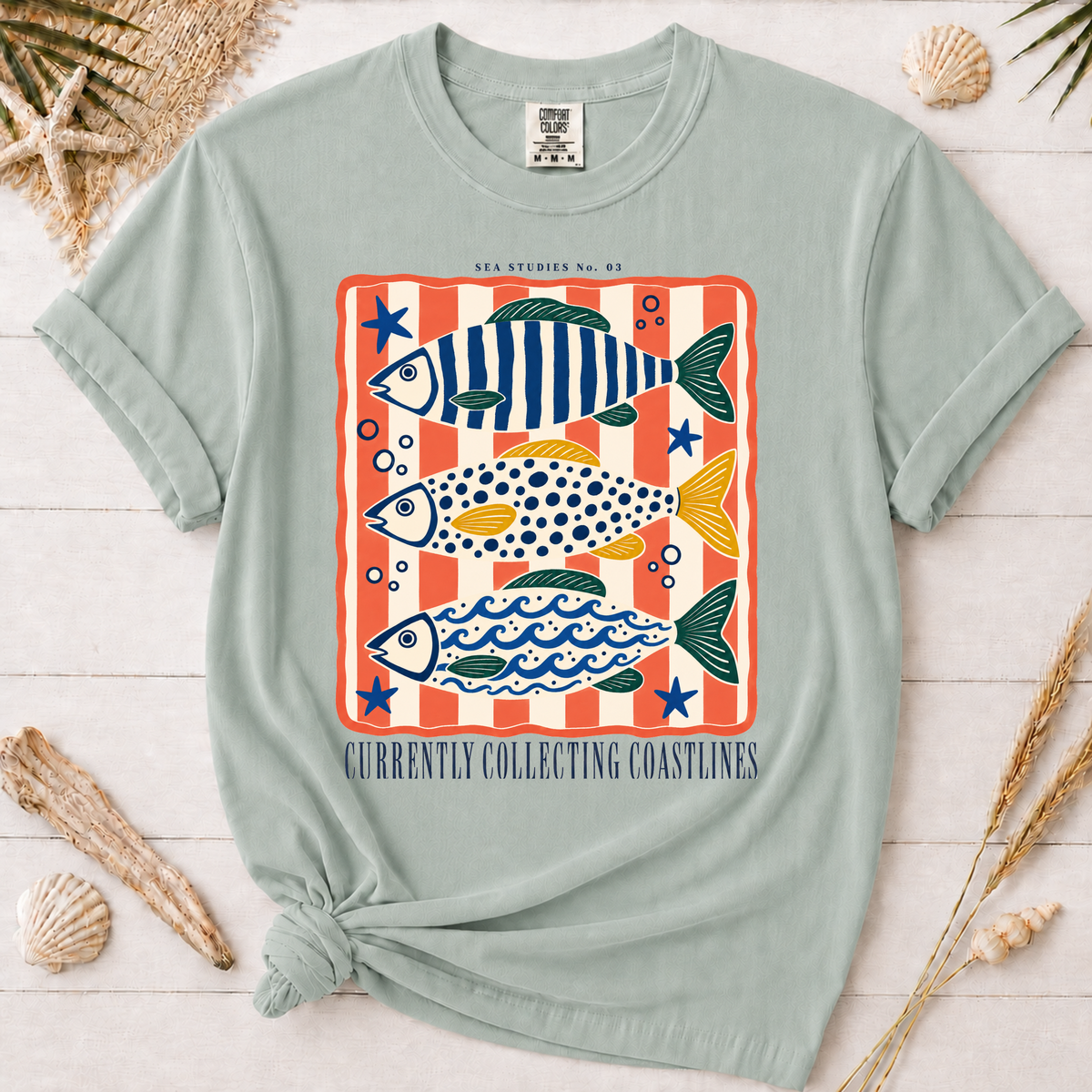 Currently Collecting Coastlines Travel Graphic Tee