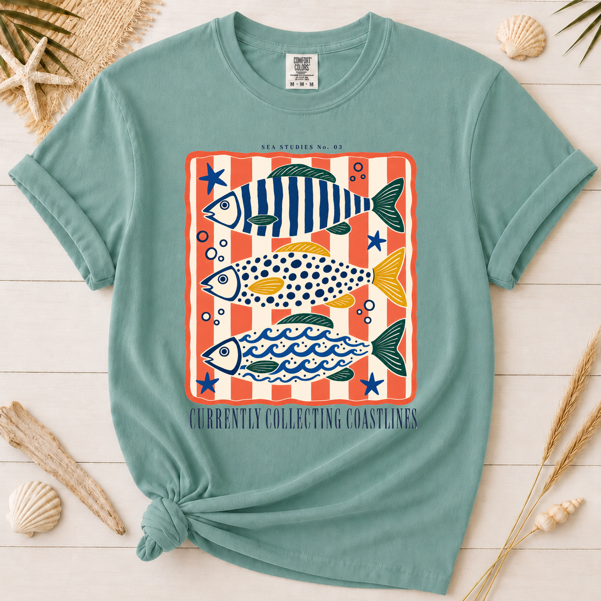 Currently Collecting Coastlines Travel Graphic Tee