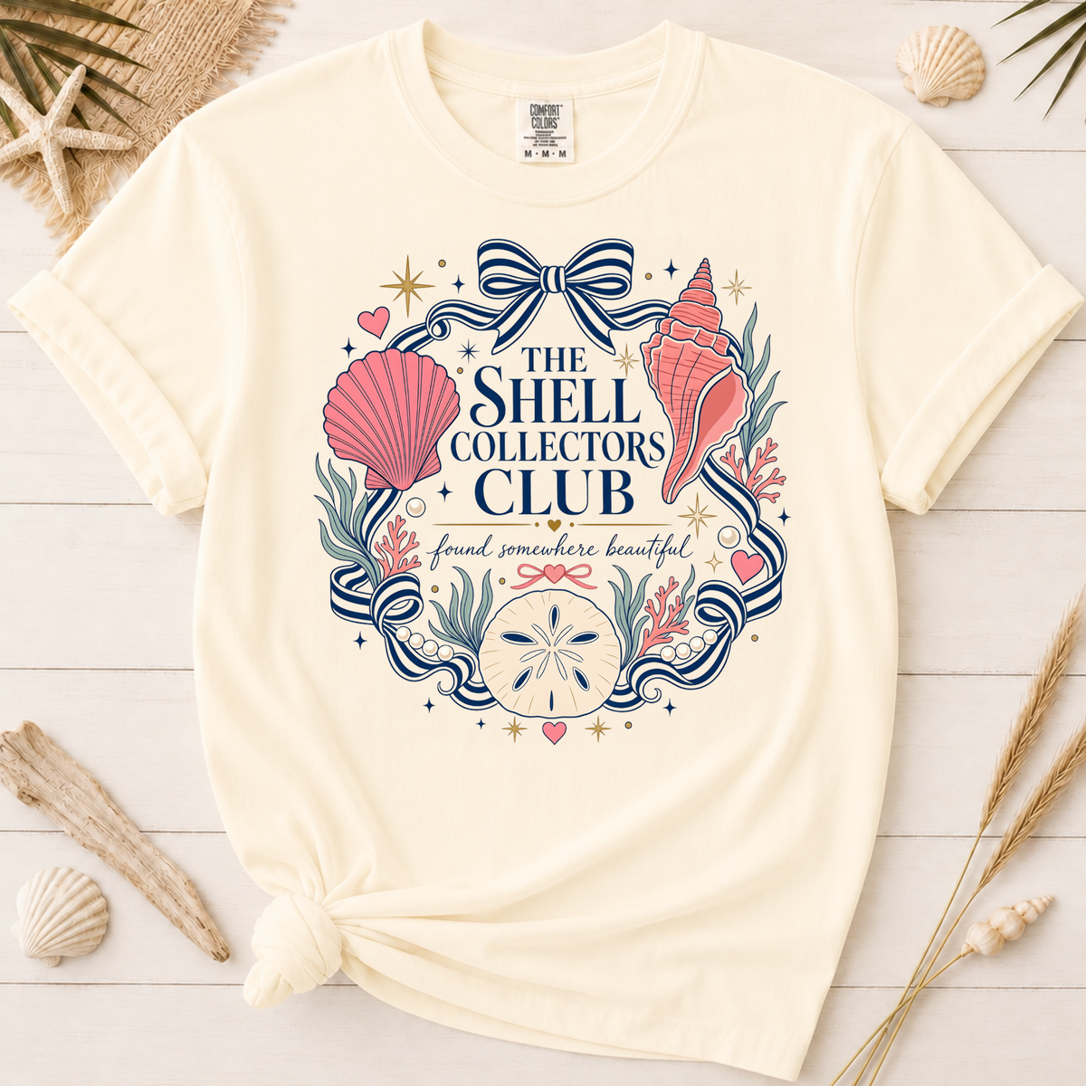 The Shell Collectors Club Seashell Graphic Tee
