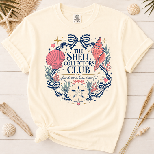 The Shell Collectors Club Seashell Graphic Tee