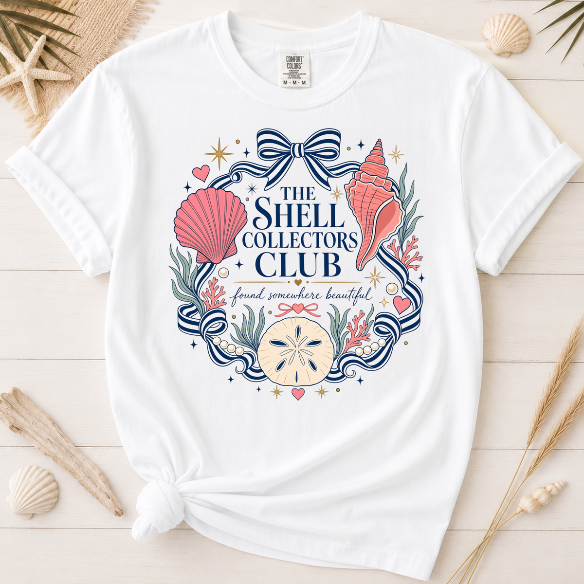 The Shell Collectors Club Seashell Graphic Tee