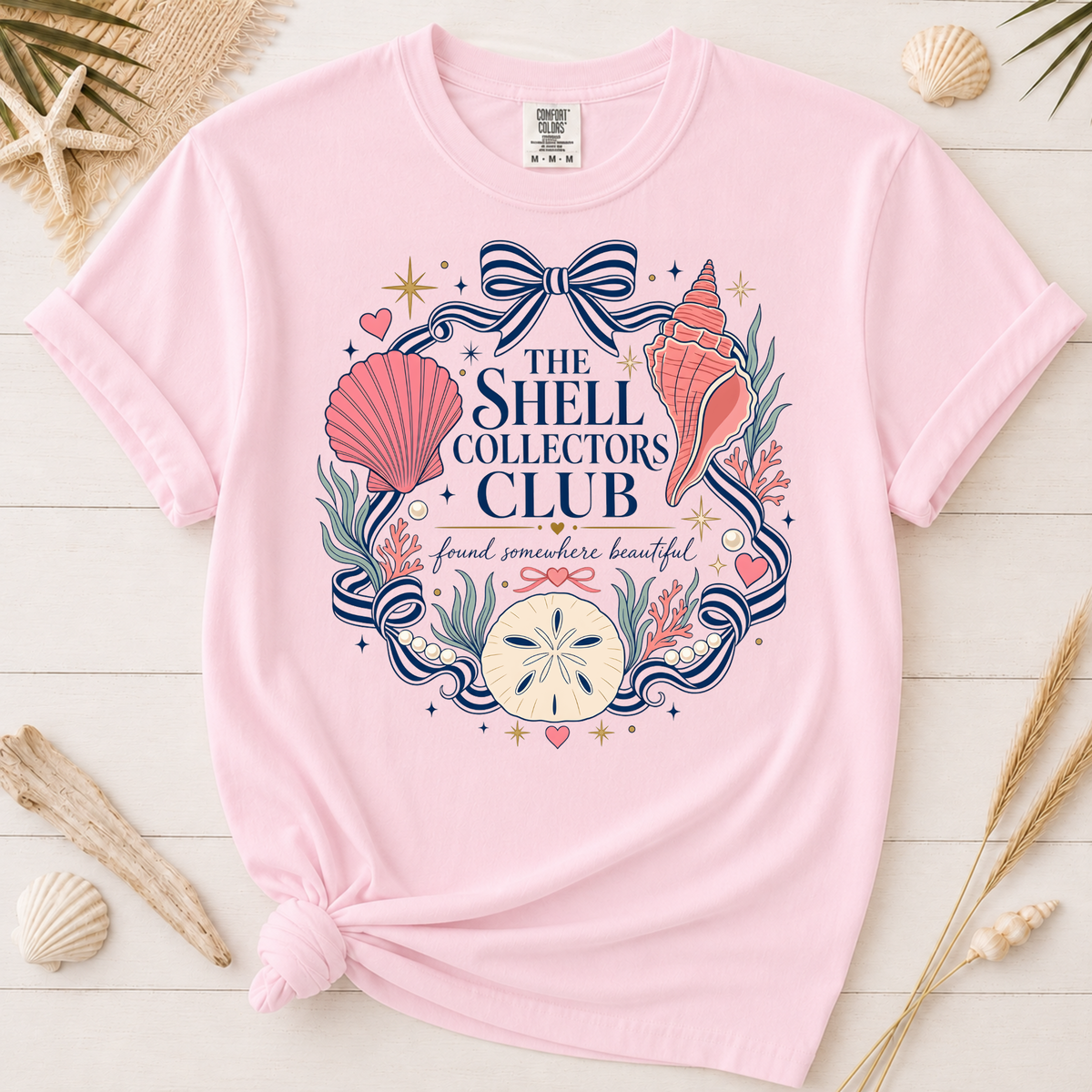 The Shell Collectors Club Seashell Graphic Tee