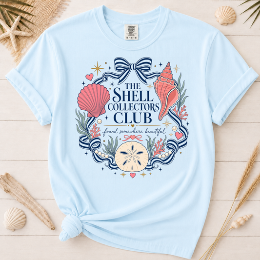 The Shell Collectors Club Seashell Graphic Tee