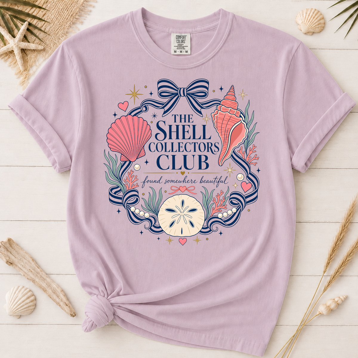 The Shell Collectors Club Seashell Graphic Tee