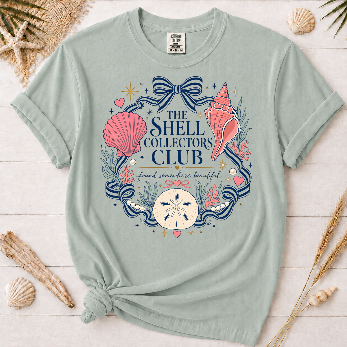 The Shell Collectors Club Seashell Graphic Tee