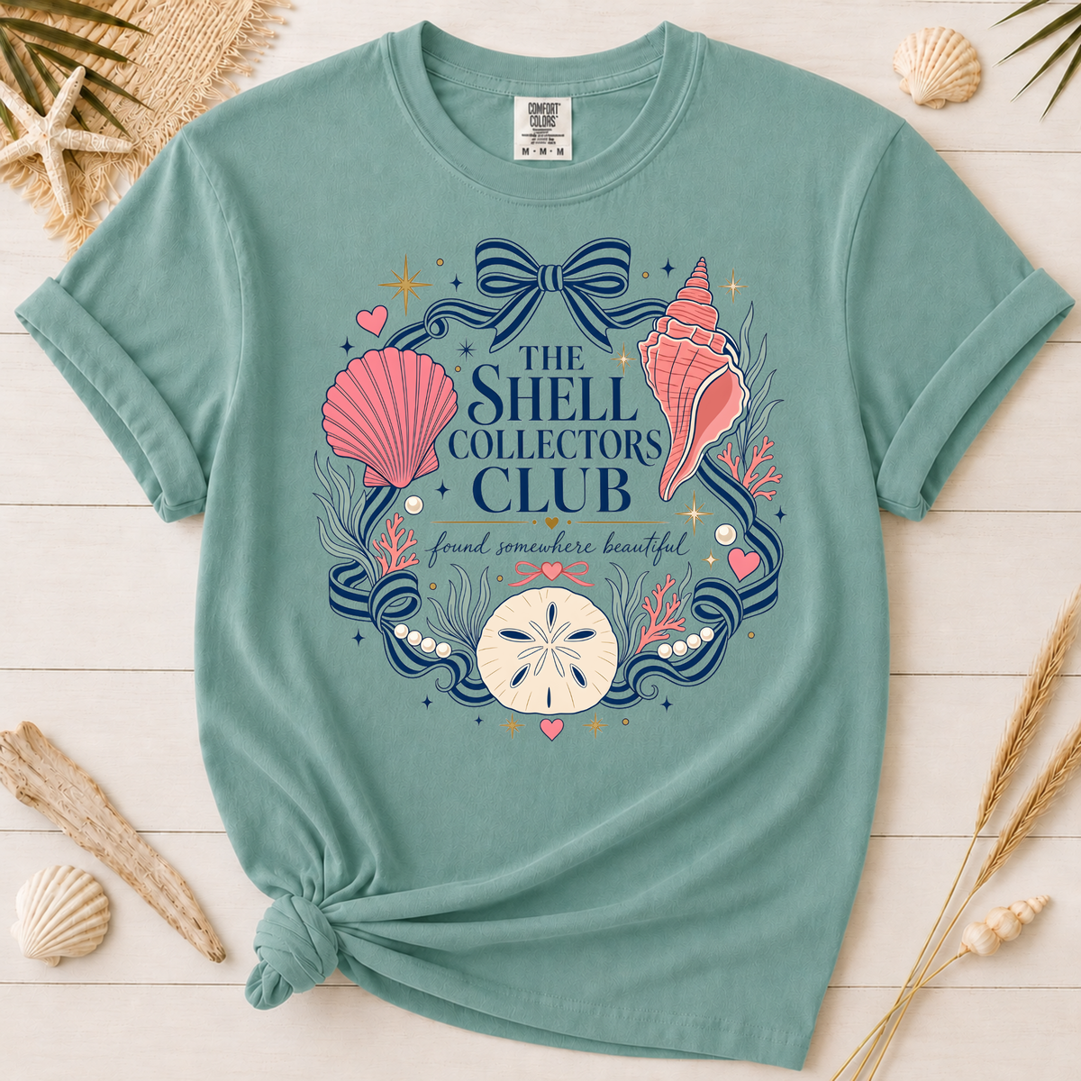 The Shell Collectors Club Seashell Graphic Tee