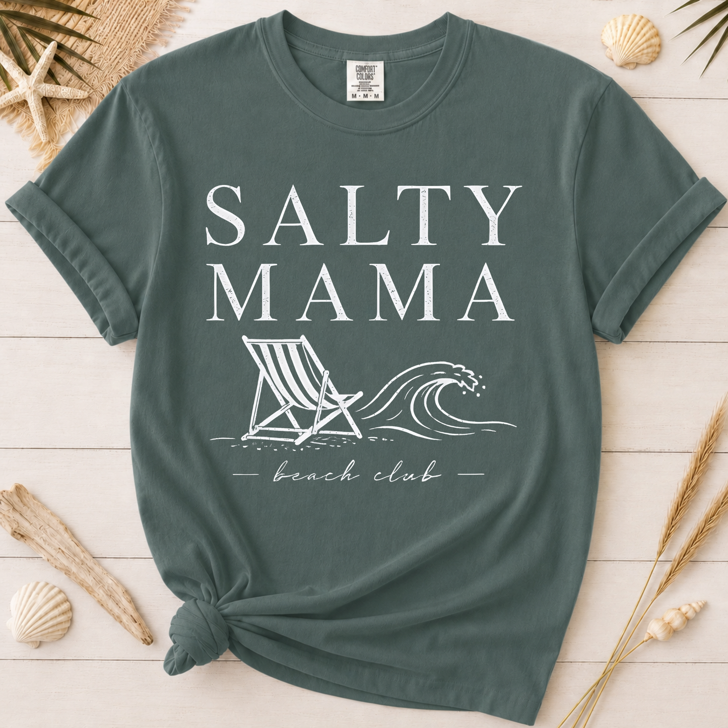 Minimal Salty Mama Graphic Tee