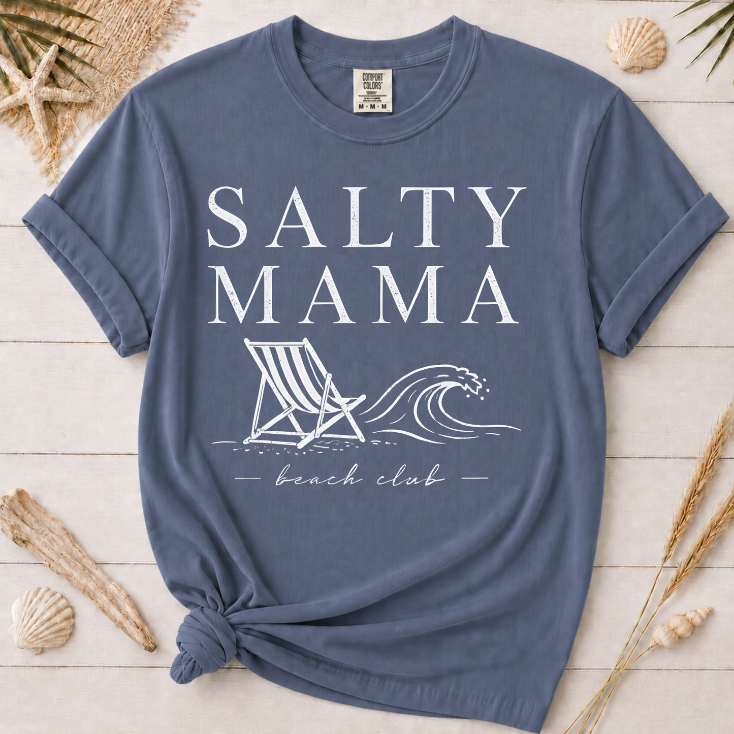 Minimal Salty Mama Graphic Tee