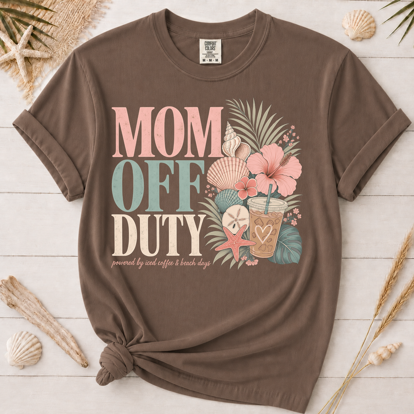 Mom Off Duty Graphic Tee