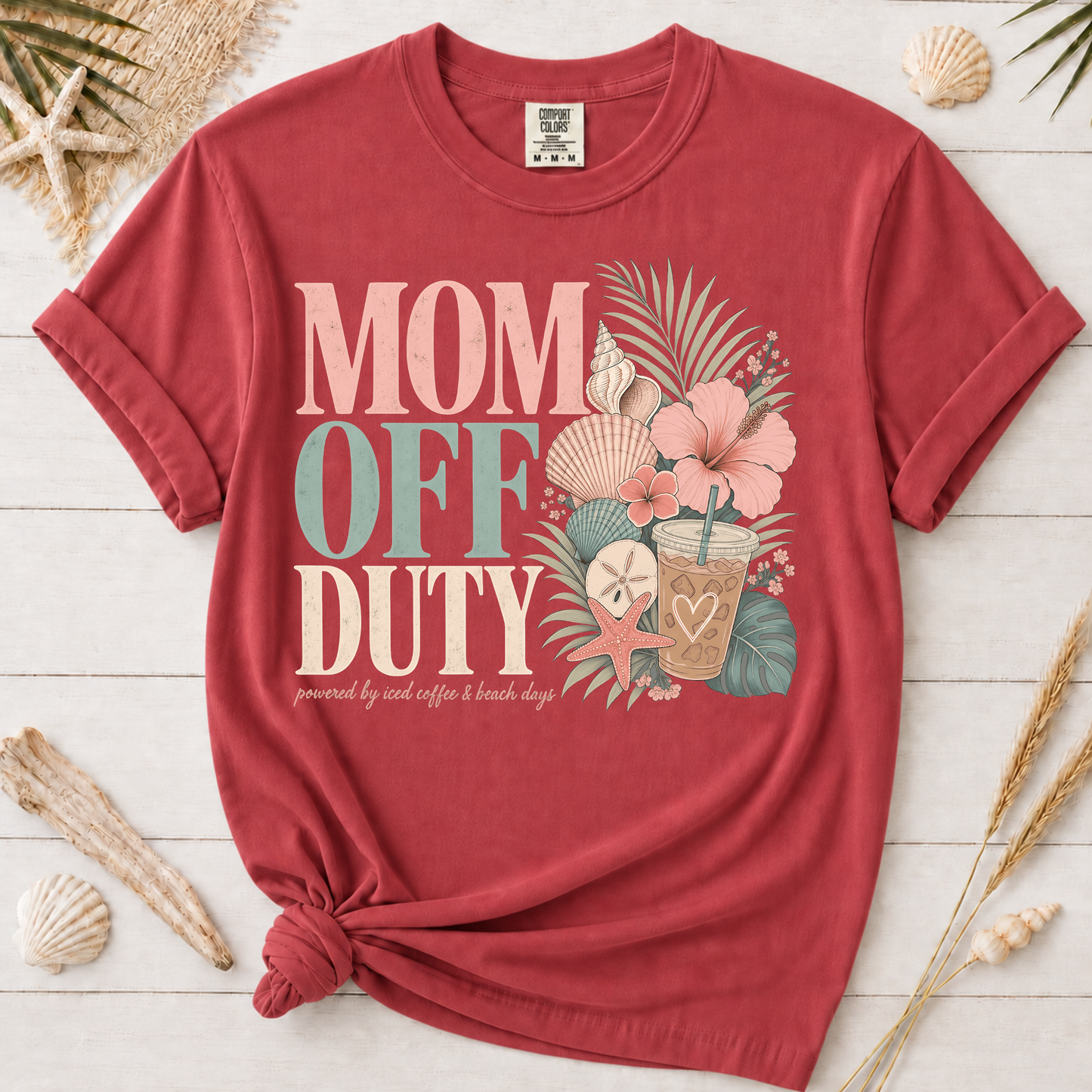 Mom Off Duty Graphic Tee